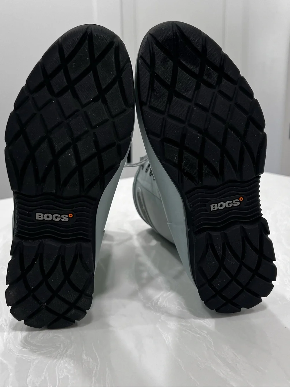 Bogs Amanda II Lace Up Rain Boots Jade Sage Green Lined Waterproof Womens Size 6